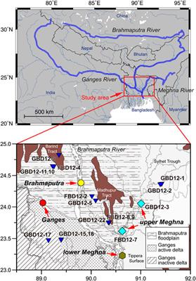 Stable Strontium Isotopic Compositions of River Water, Groundwater and Sediments From the Ganges–Brahmaputra–Meghna River System in Bangladesh